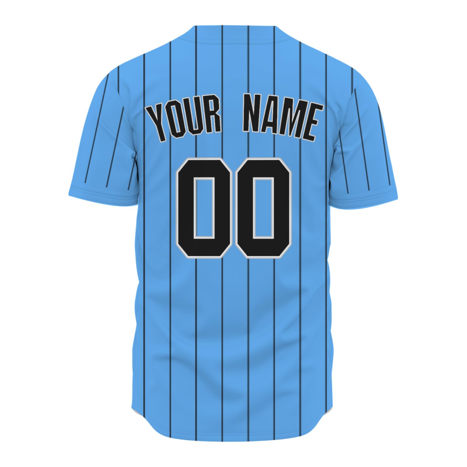 Lonhooker Custom Baseball Jersey Kids Button Down Jersey Shirt Hip hop Jersey for Kids