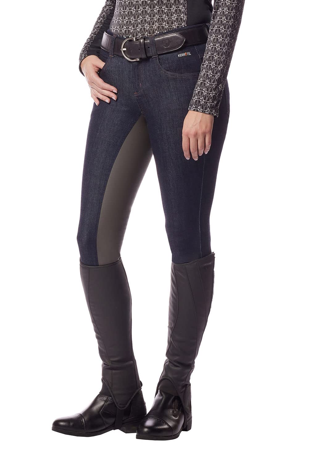 Kerrits Stretch Denim Full Seat Breech Denim Size: XS