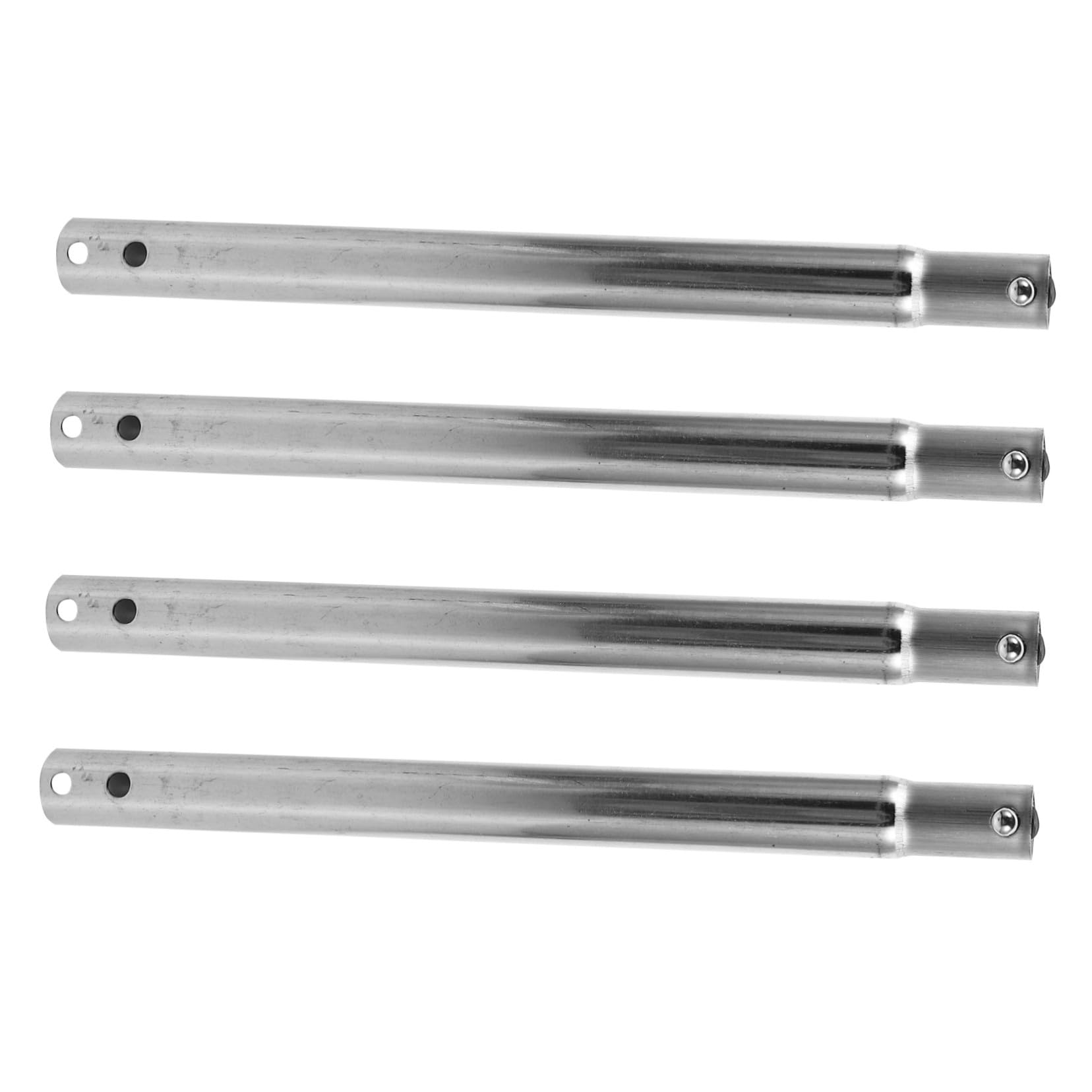 Poêle à bois lot de 4 pièces détachables POPETPOP en acier pour camping