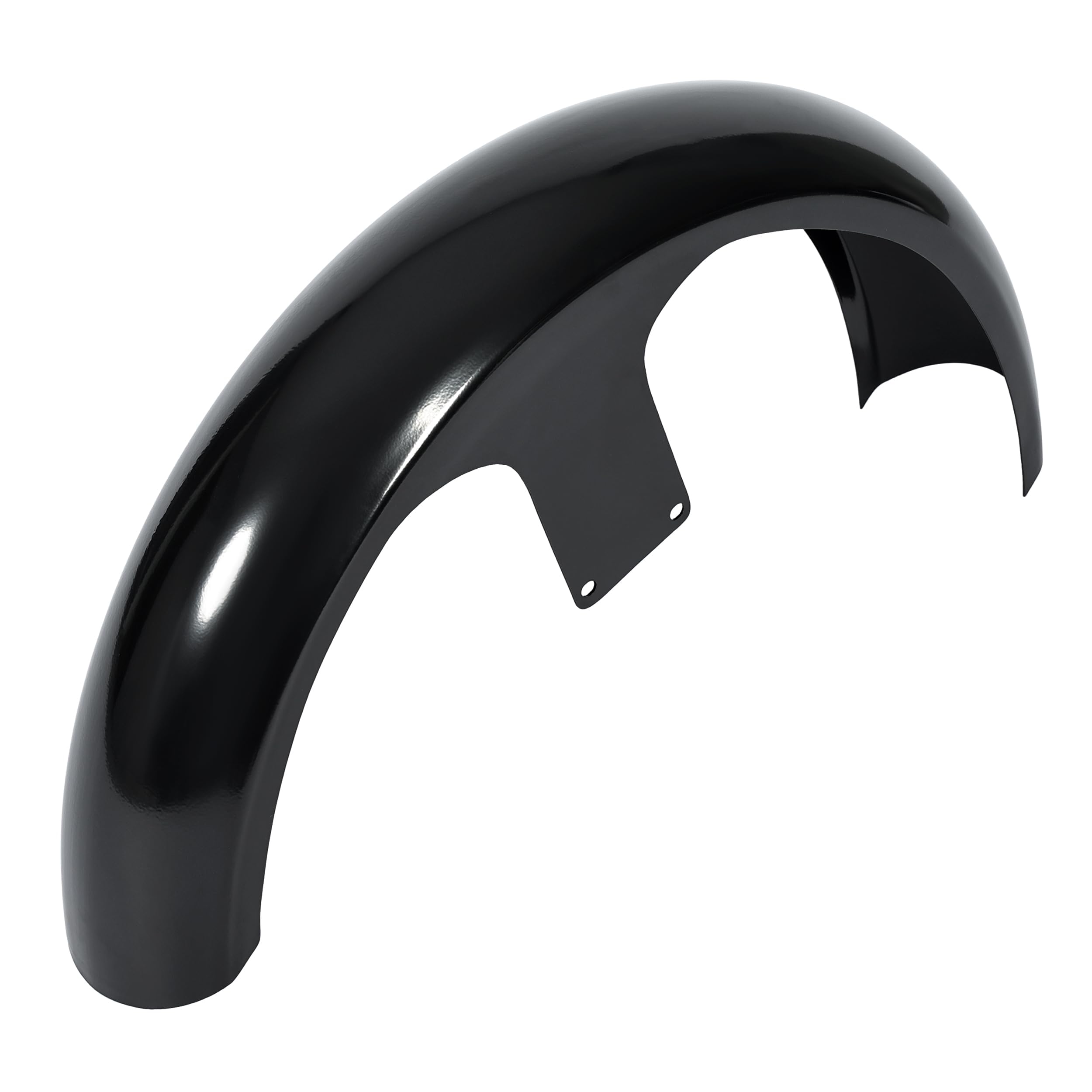 HECASA 26" Front Fender Wheel Compatible with Harley Touring Road King Road Glide Electra Glide Street Glide Custom Baggers Mud Guard Protection Powder Coated Black