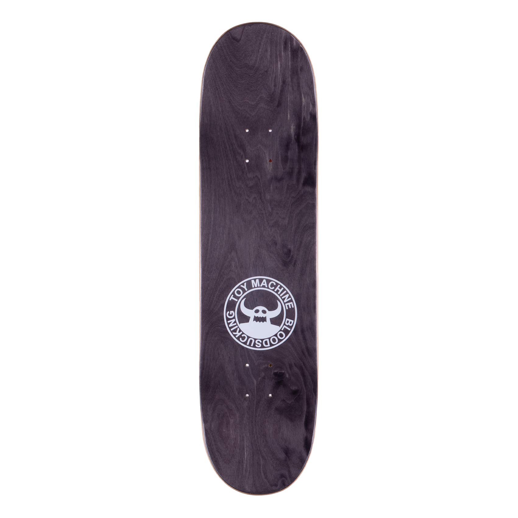 Toy Machine Sect Eye Bloodshot Skateboard Deck - 8.125" X 31.625", 7-Ply Maple With Aramid Fiber For Extra Pop