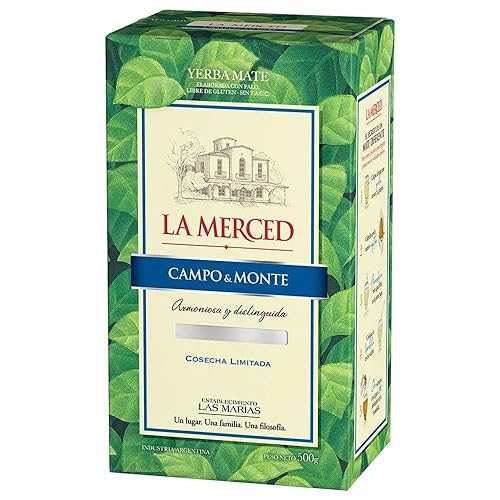 La Merced - Yerba Mate Monte & Campo - Cosecha limitada | 16.6 onzas / 17.64 oz