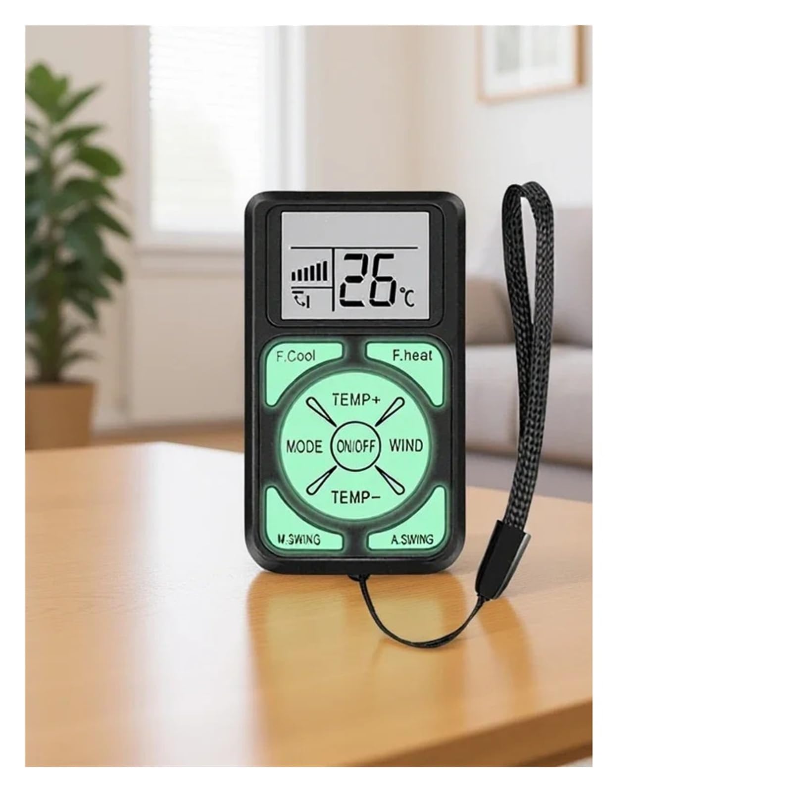 Mini Telecomando Universale Portatile Luminoso For Climatizzatore Che Si Illumina Al Buio, Compatibile Con I Principali Condizionatori D'aria