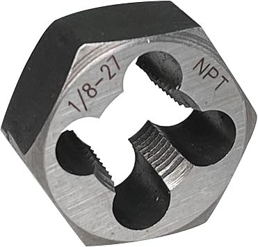 Npt Pipe Die Hex Die الكربون الصلب إعادة قراءة يموت 1 / 8-27