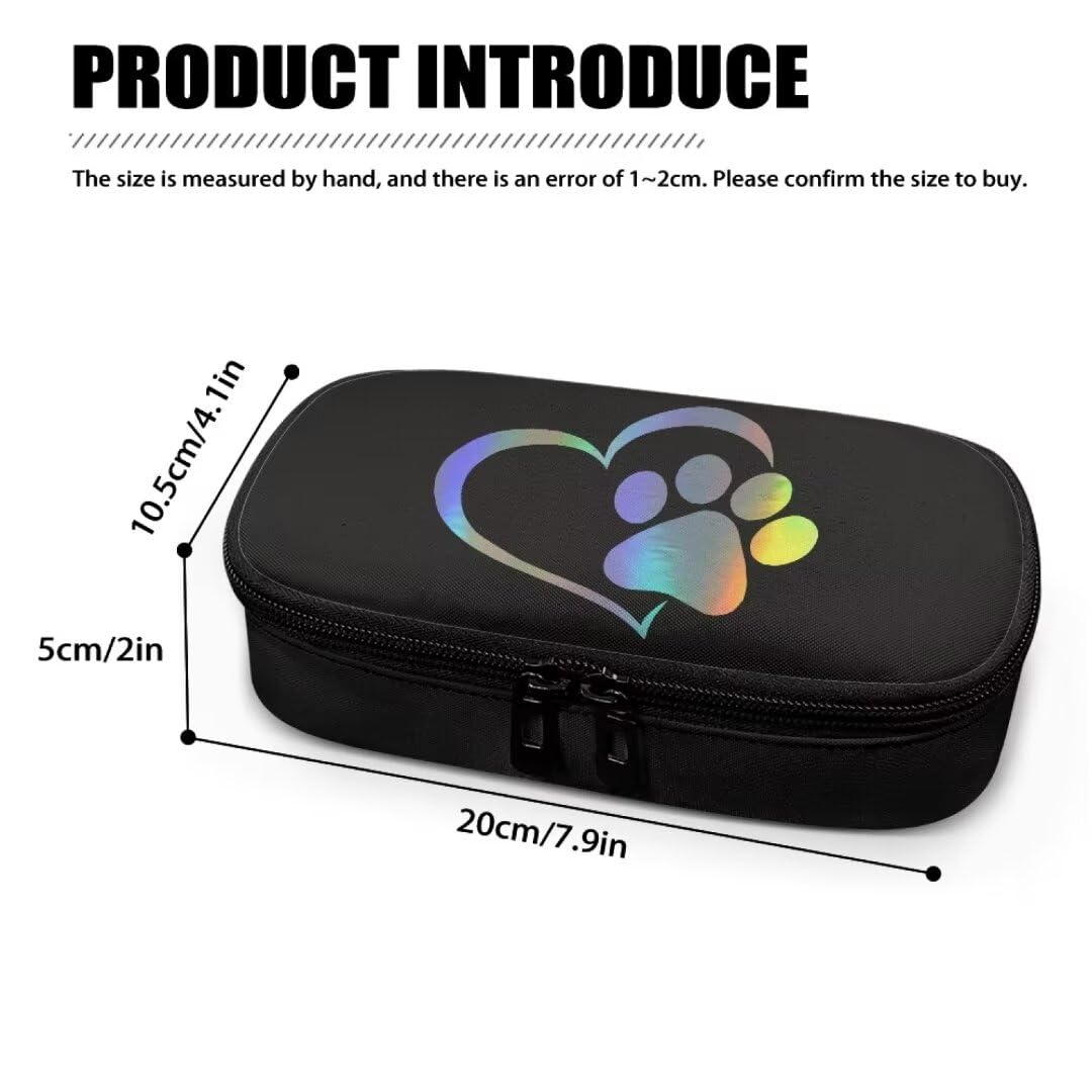 Suhoaziia Love Paws Insulated Medicine Carrying Case for Diabetic Testing Kit Glucose Meter Storage Case Insulin Storage Bag for Insulin Pens Glucose Meters Medication - Image 4