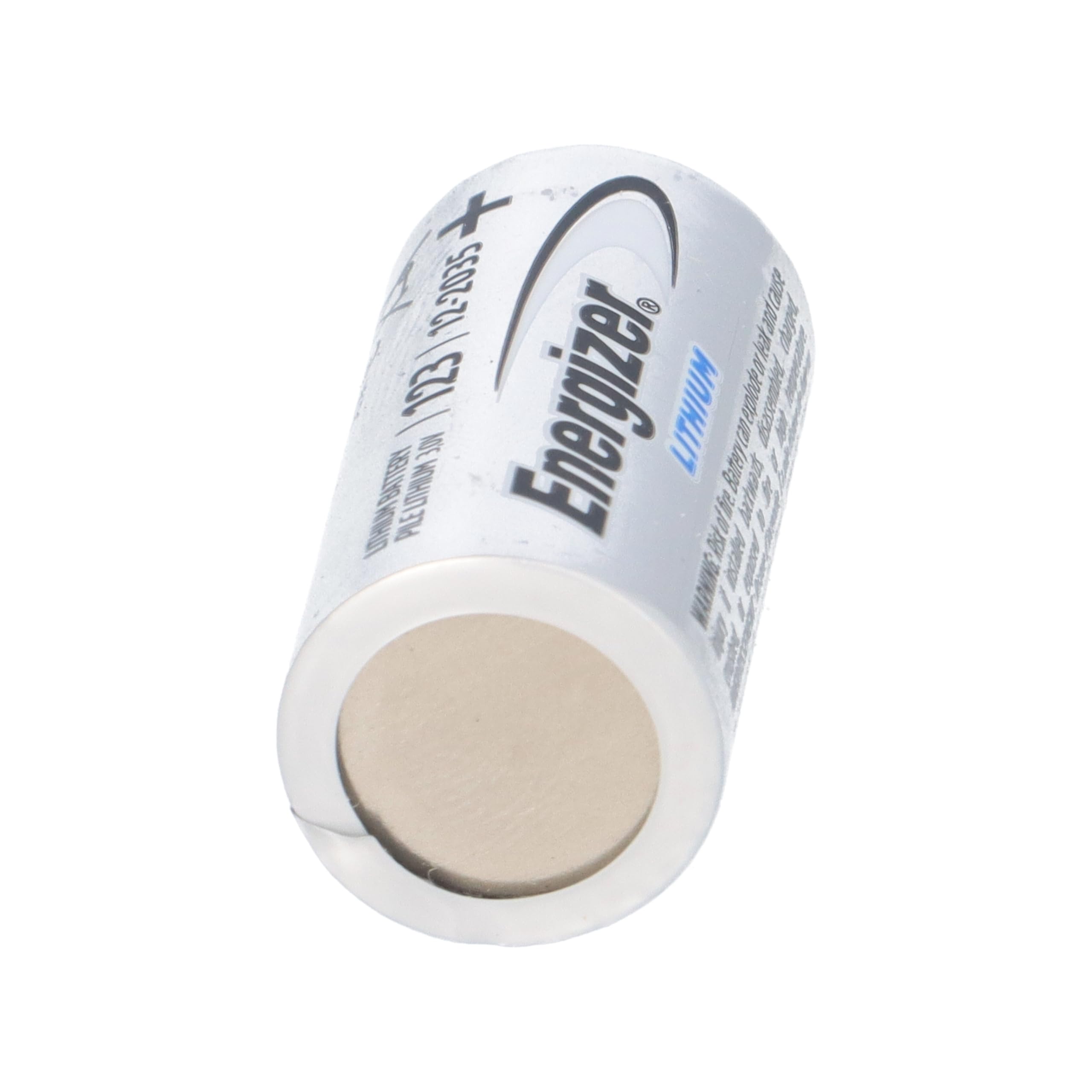 Batteria al litio CR123A 3V EL123AP Set 50 1500mAh Li/MnO2 con PTC ad alta corrente – Batteria monouso per fotocamera, sistema di allarme, torcia – Energizer