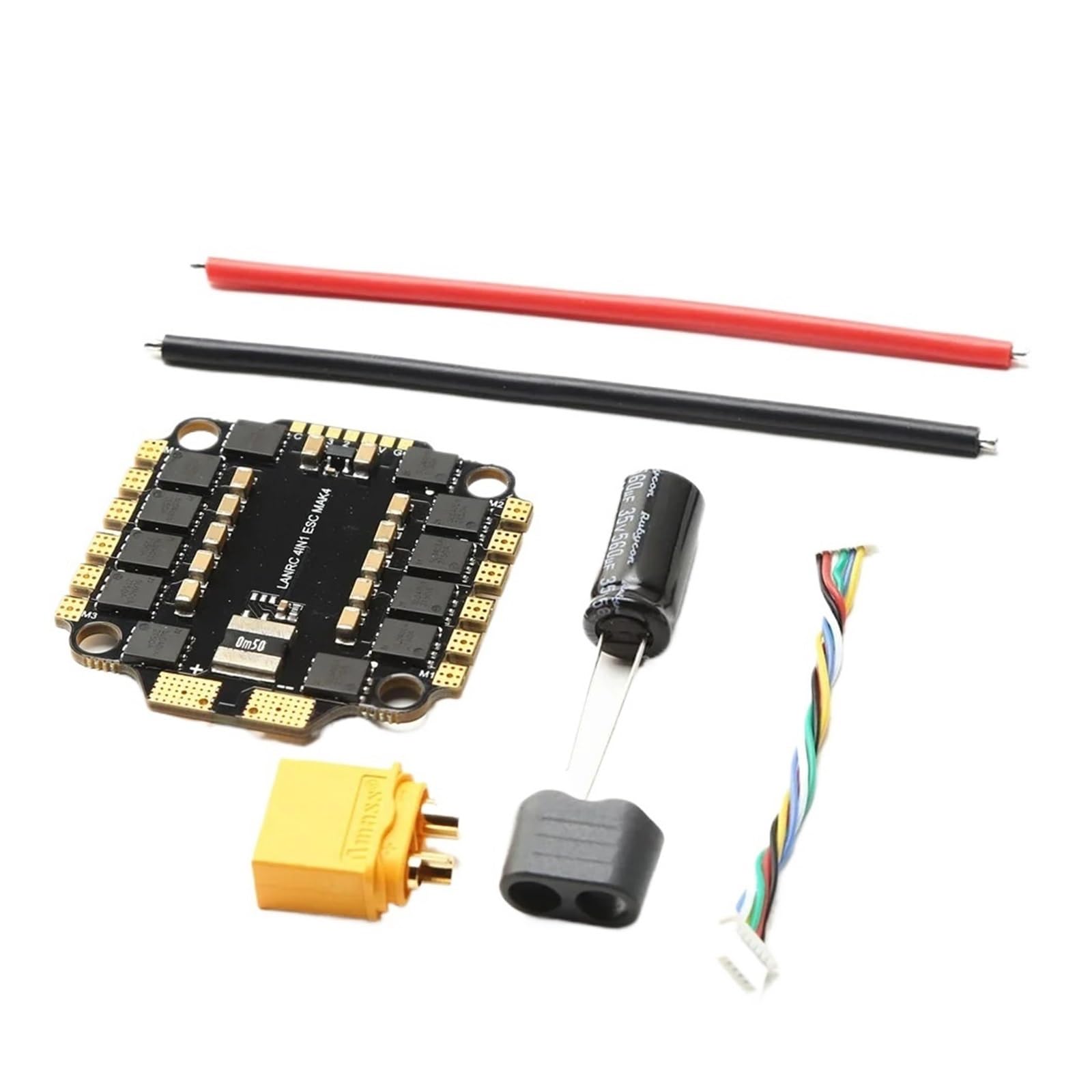 Accesorios For Placa De Control De Cuadricóptero OSD 30A 45A 60A ESC FPV Racing Drone, Compatibles con YSIDO, F4V3S F4 V3 V3S Plus FC Stack/Flytower. Piezas De Repuesto.(BLS 45A ESC)