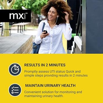 MX Health Urinary Tract Infection Rapid Test - 3 Tests, White
