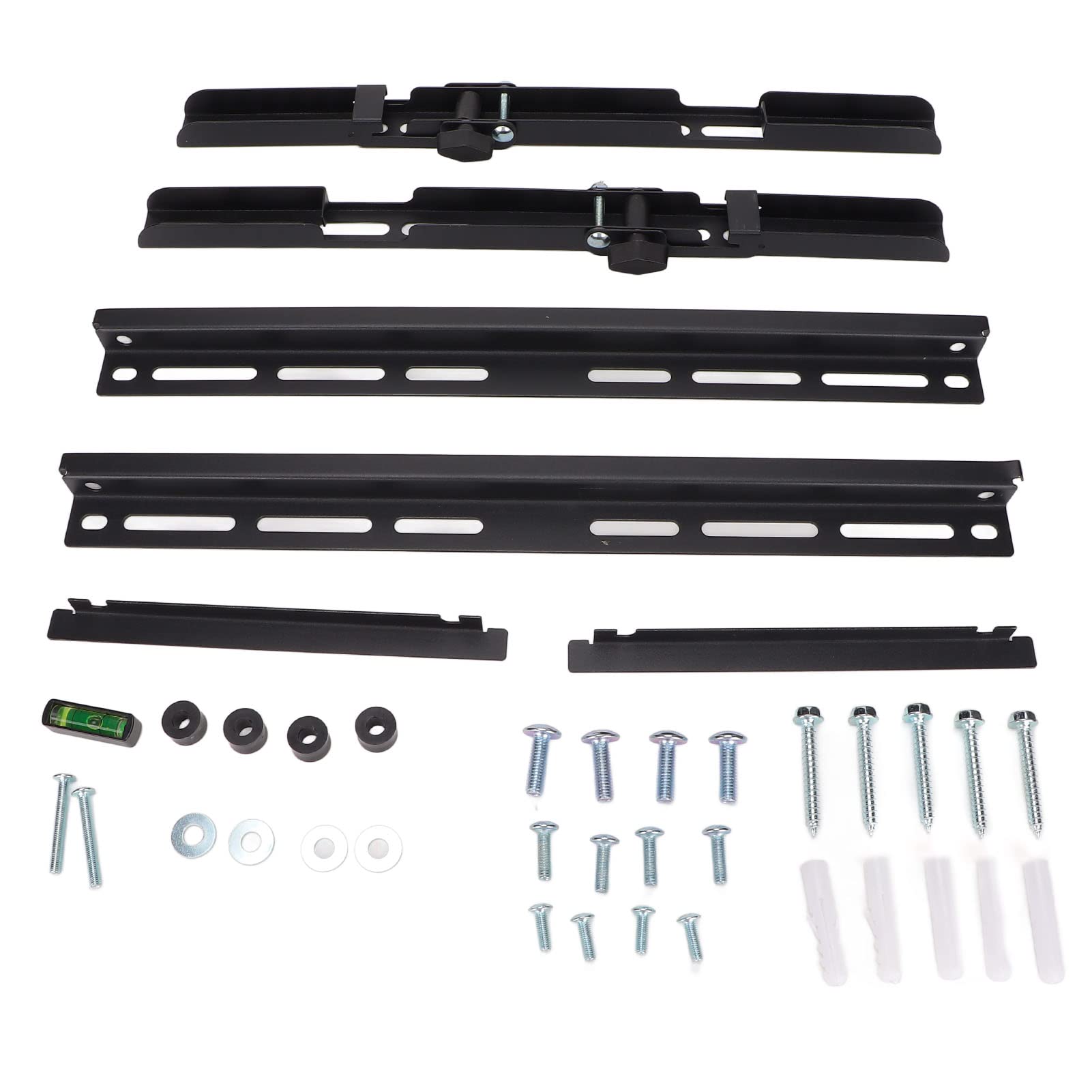 Supporto a parete regolabile per TV CT9003, staffa ultra sottile con capacità di carico di 110 libbre e compatibile con VESA 600x400 mm, adatta a televisori da 14 a 55 pollici,
