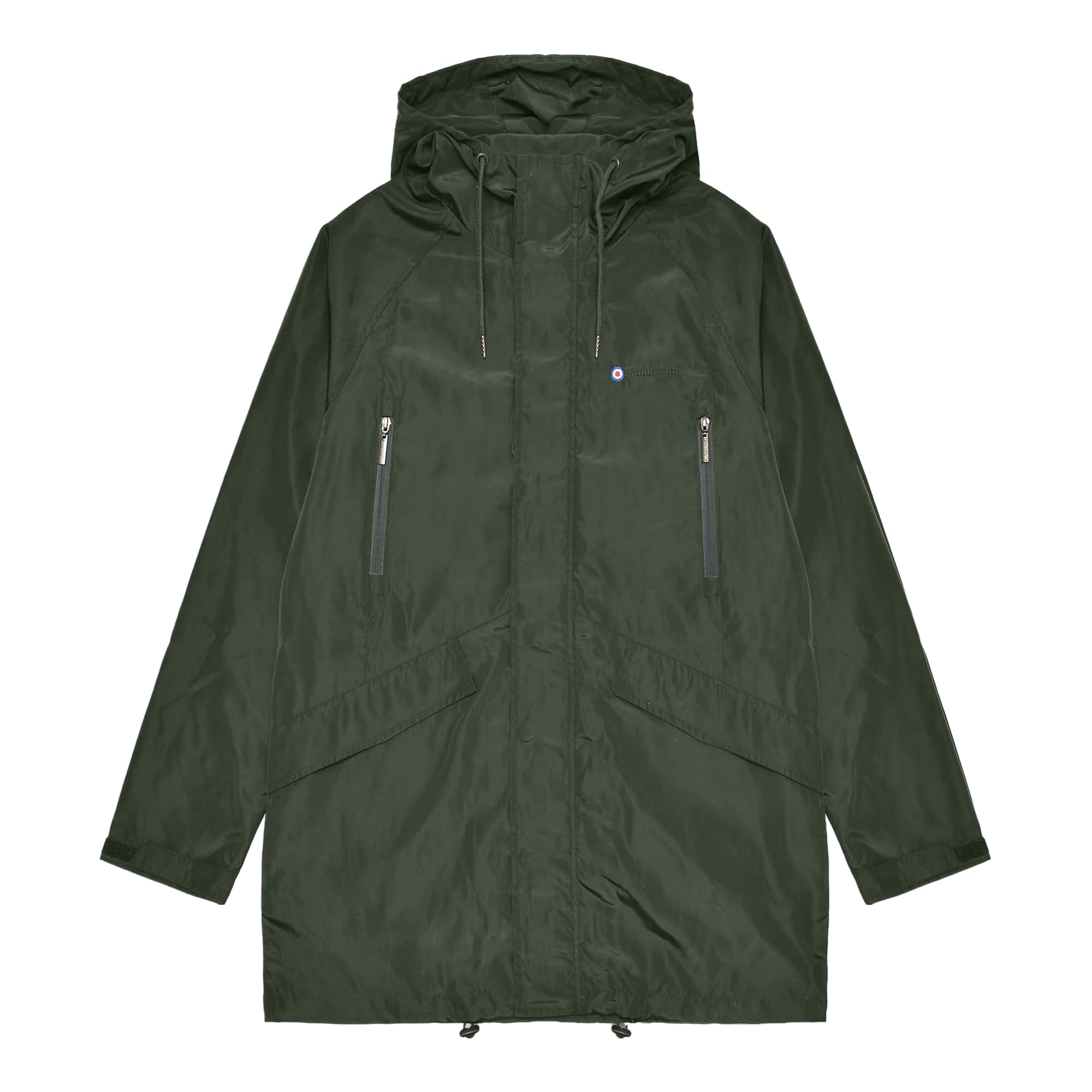 Lambretta Mens Heaton Waterproof Parka Jacket - Khaki - 2XL