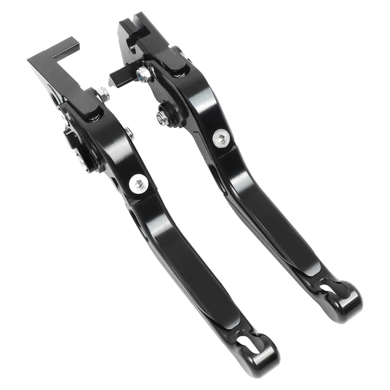 Ublnodk A Motorbike Brake Clutch Levers For Trident 660 2020-2023 Cnc Djustable Folding Extendable Brake Clutch Lever Motorcycle Ccessories(A)