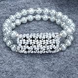 VOMA Fitbit Flex 2 Wristband/Fitbit Flex 2 Band/Fitbit Flex 2 Bracelet/Fitbit Flex 2 Replacement Band, Colorful Jewelry Bead Design