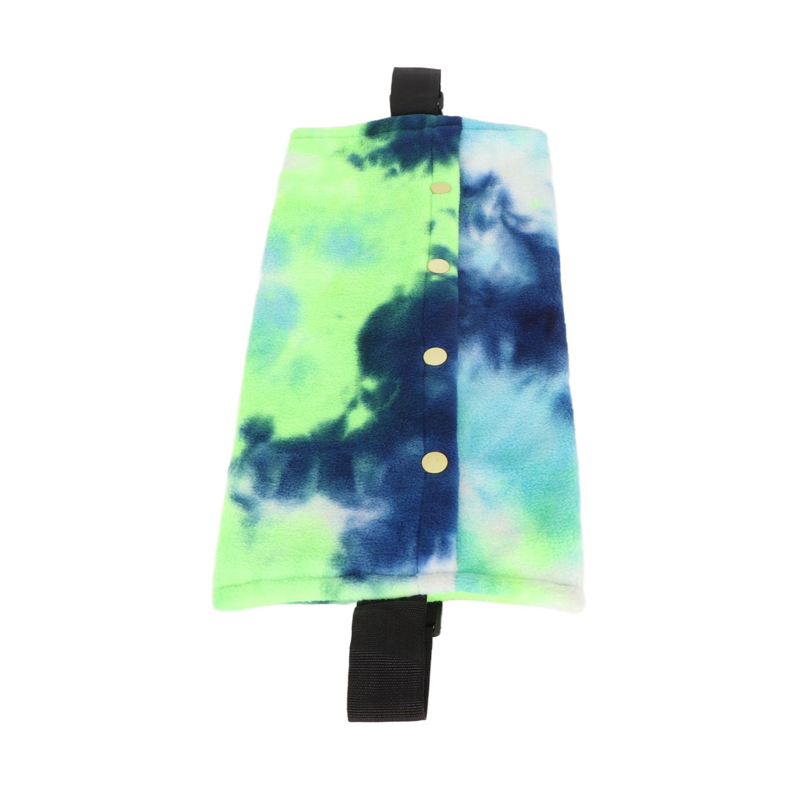 Lizard Sling Carrier, Coral Fleece Reptile Sling Carrier Spacious Opening Strap for Travel (Turquoise)