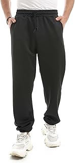 بنطلون رياضي ناعم بأساور أستك عريضة للرجال من ريد سيركل