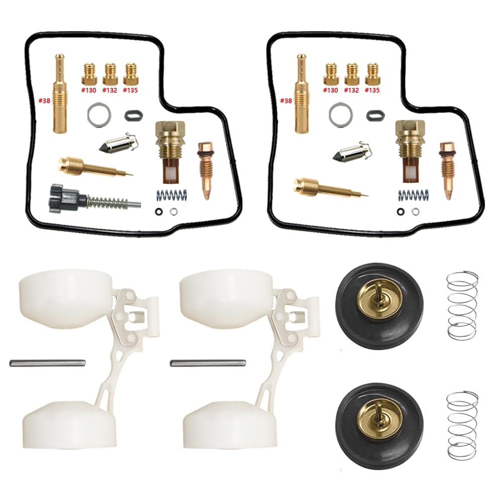 XL650 XL650V TRANSALP 650 RD10 RD11 2000-2007 Kit di riparazione carburatore XL 650 Kit di ricostruzione (kit di riparazione, galleggiante, aircut)