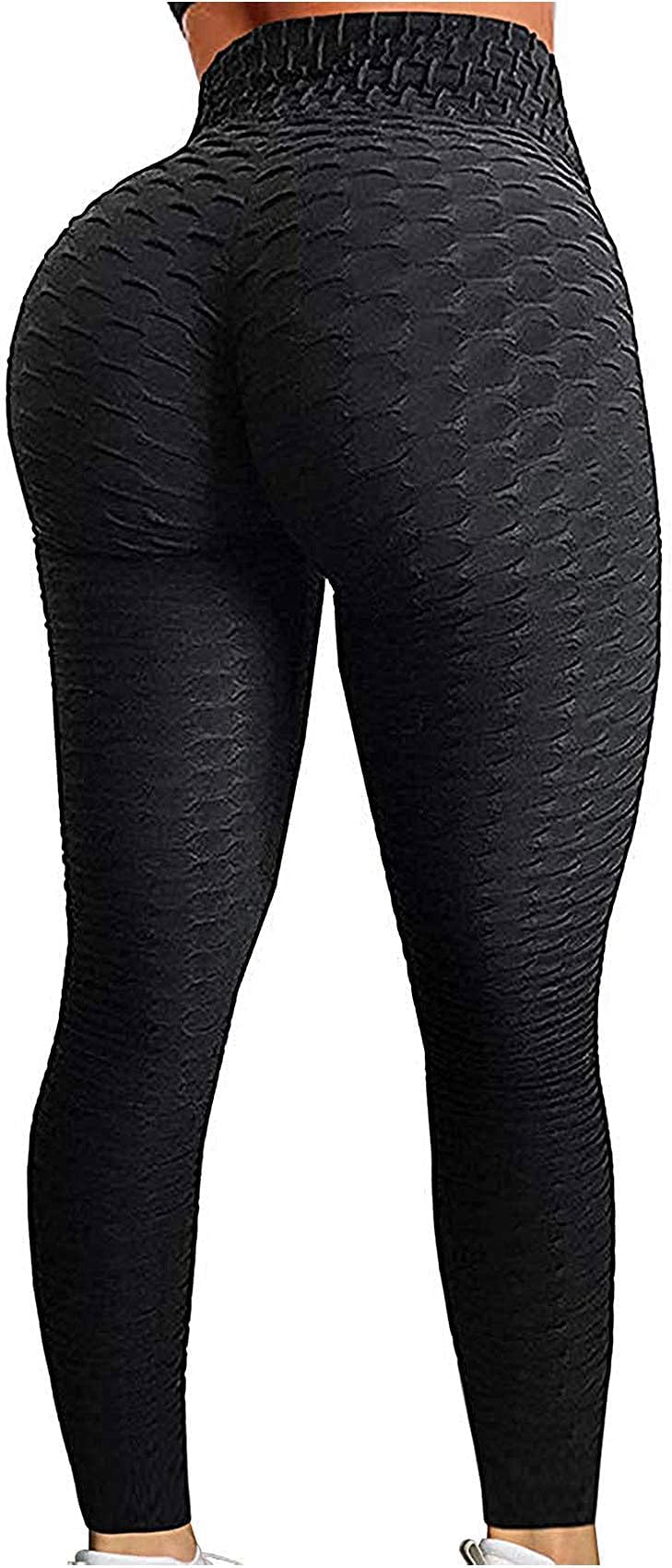 JGS1996Women's High Waist Yoga Pants Tummy Control Slimming Booty Leggings Workout Running Butt Lift Tights