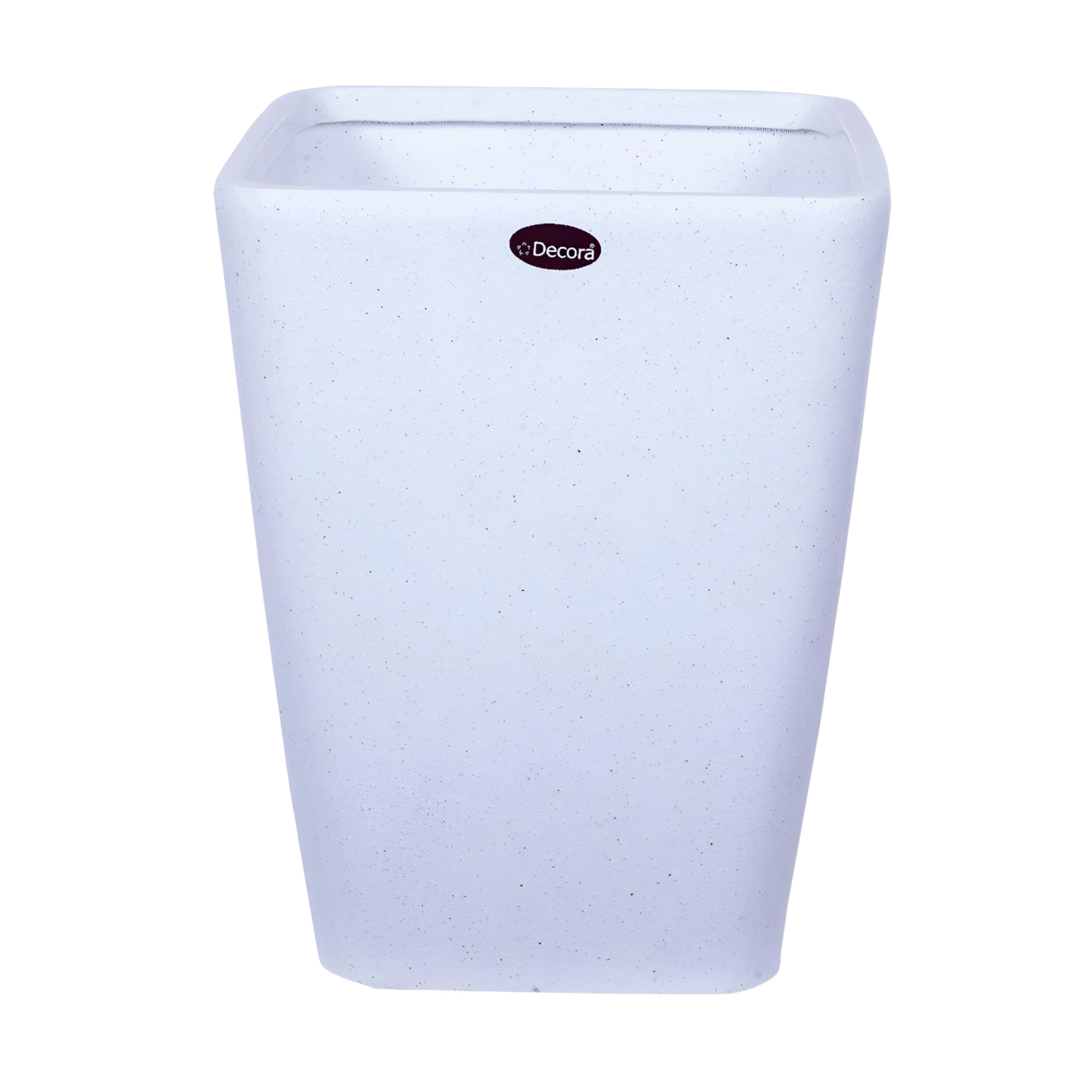 Decora Gleyz Cube High Pot (GCH 300)(Stone White)(Small)(with Drainage Hole) || Pots for Plants Polymer || Lightweight || Indoor-Outdoor || Non-Breakable || Plant Directly || (B0CW9YX995) Amazon Price History, Amazon Price Tracker