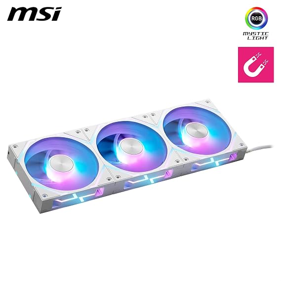 MSI MPG EZ120 ARGB WHITE-3W 2000RPM 3 'lü Fan Seti