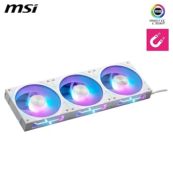 MSI MPG EZ120 ARGB WHITE-3W 2000RPM 3 'lü Fan Seti