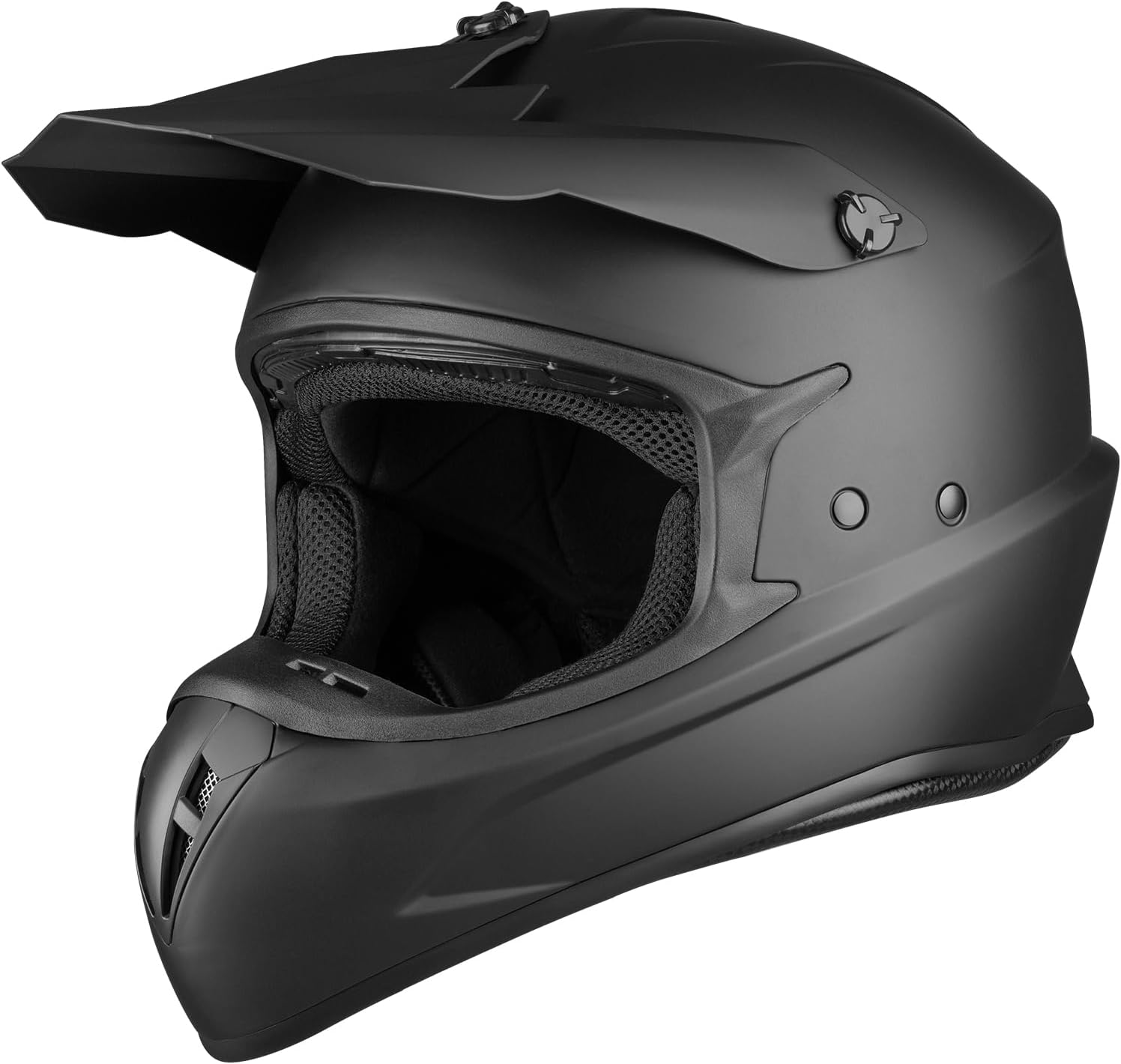 Adult Dirt Bike Helmets - DOT Approved Lightweight Motocross/ATV/UTV Helmet for Men Women, with Removable Visor and Washable Padding