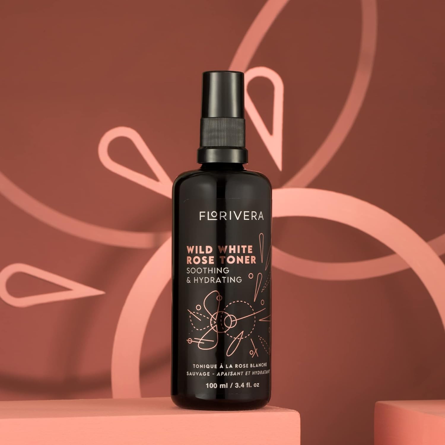 Wild White Rose Toner | Purifying Face Toner to Cleanse, Recondition and Purify Skin | 100 mL / 3.4 fl. oz - Image 3