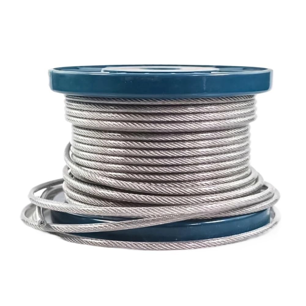 Drahtseil，Drahtseil Bilder Aufhängedraht ， Stahldrahtseil, Drahtseil 1 M 304 Edelstahl-Hebedraht(5.0mm)