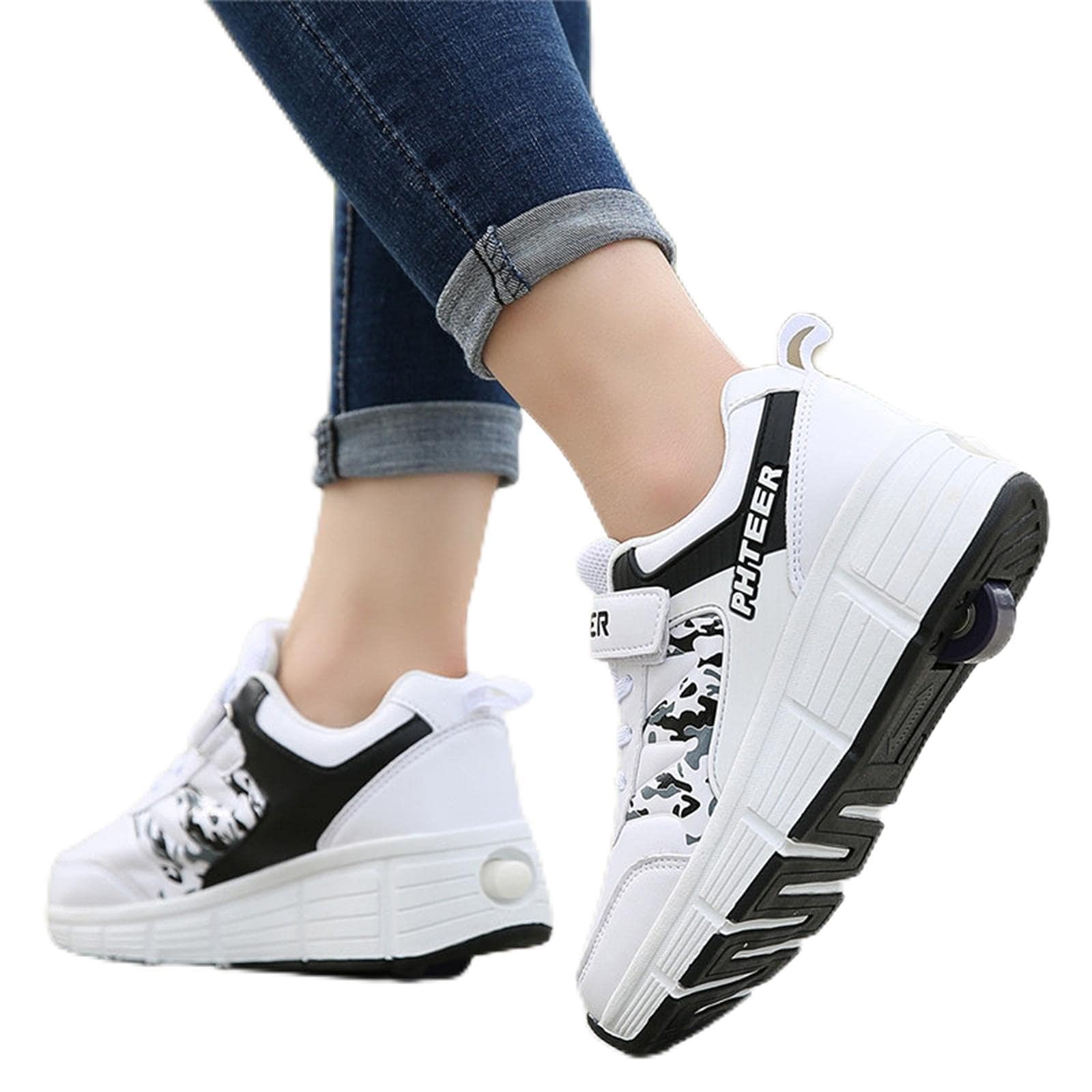 Scarpe Ginnastica Ragazzo 40 XRDSHY Scarpe Con Rotelle Sneaker Da