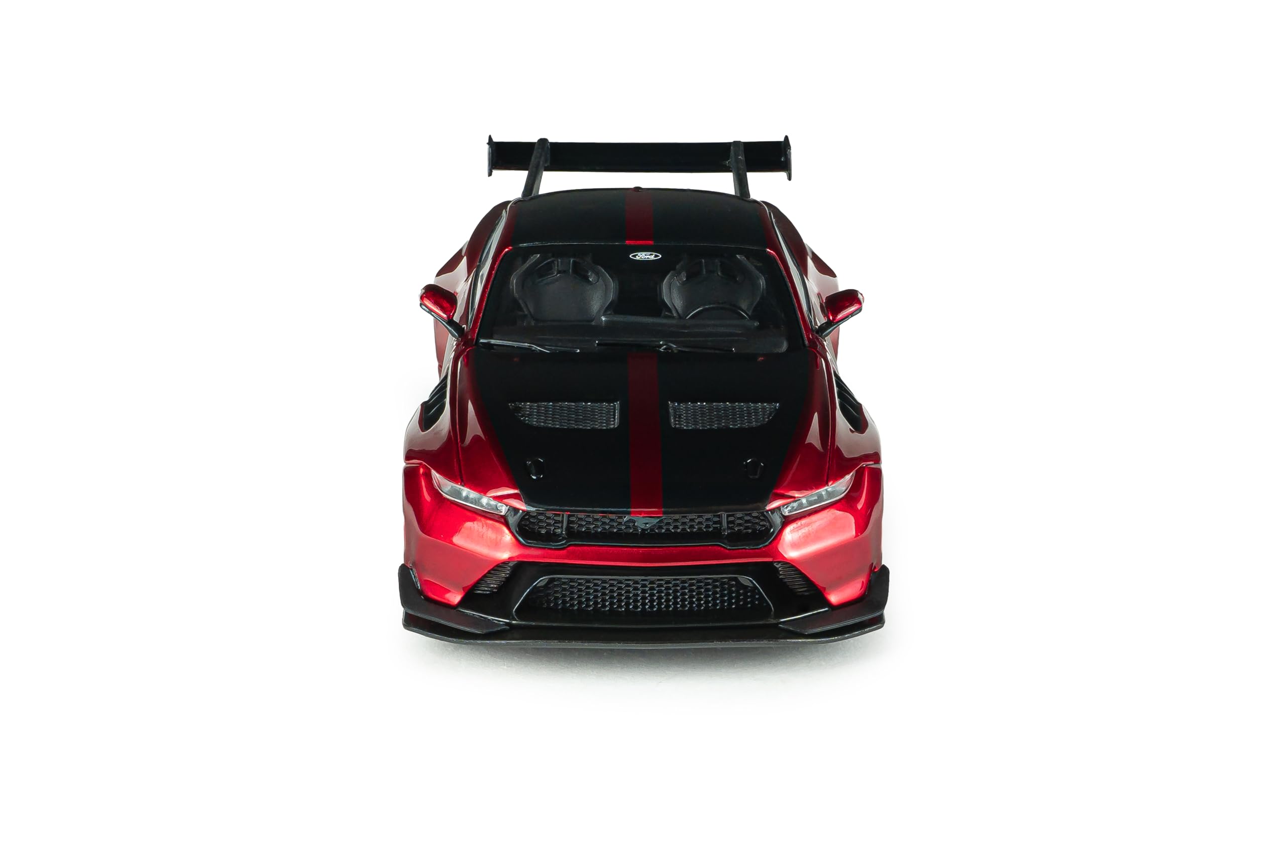 Solido Ford Mustang GTD Molten Magenta 2025 - Modellino auto modellino Tri-Coat metallizzato, modellino in miniatura ricca di dettagli, rosso, scala 1:43