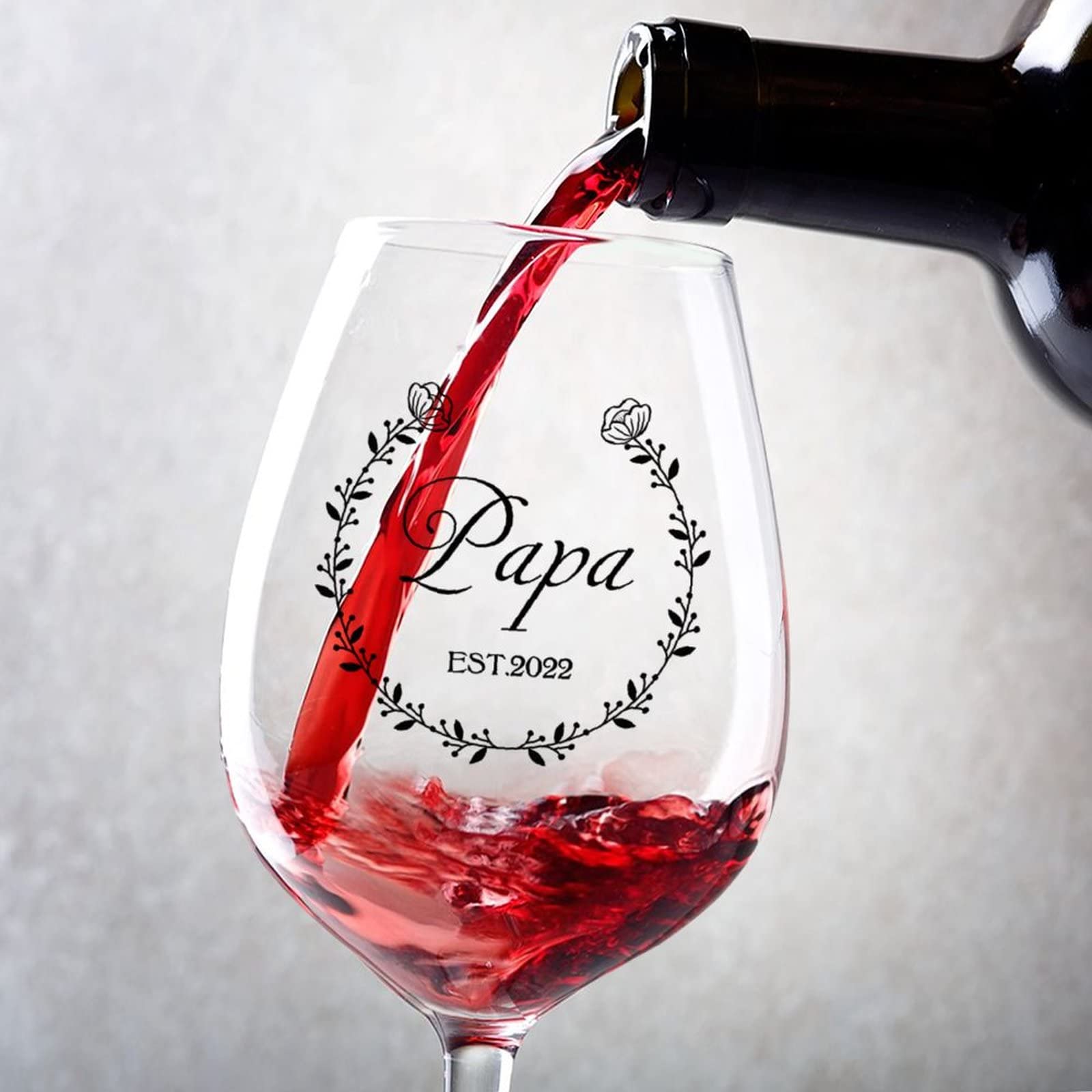 Verres à vin Promoted to Papa : trouvez enfin l'idée cadeau homme drôle et utile