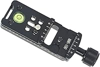 Vista 2 de Riel de 3.937 in Nodal Slide Metal Tornillo Perilla Abrazadera Placa de liberación rápida para trípode Cabeza de bola rápida con RRS Arca Swiss