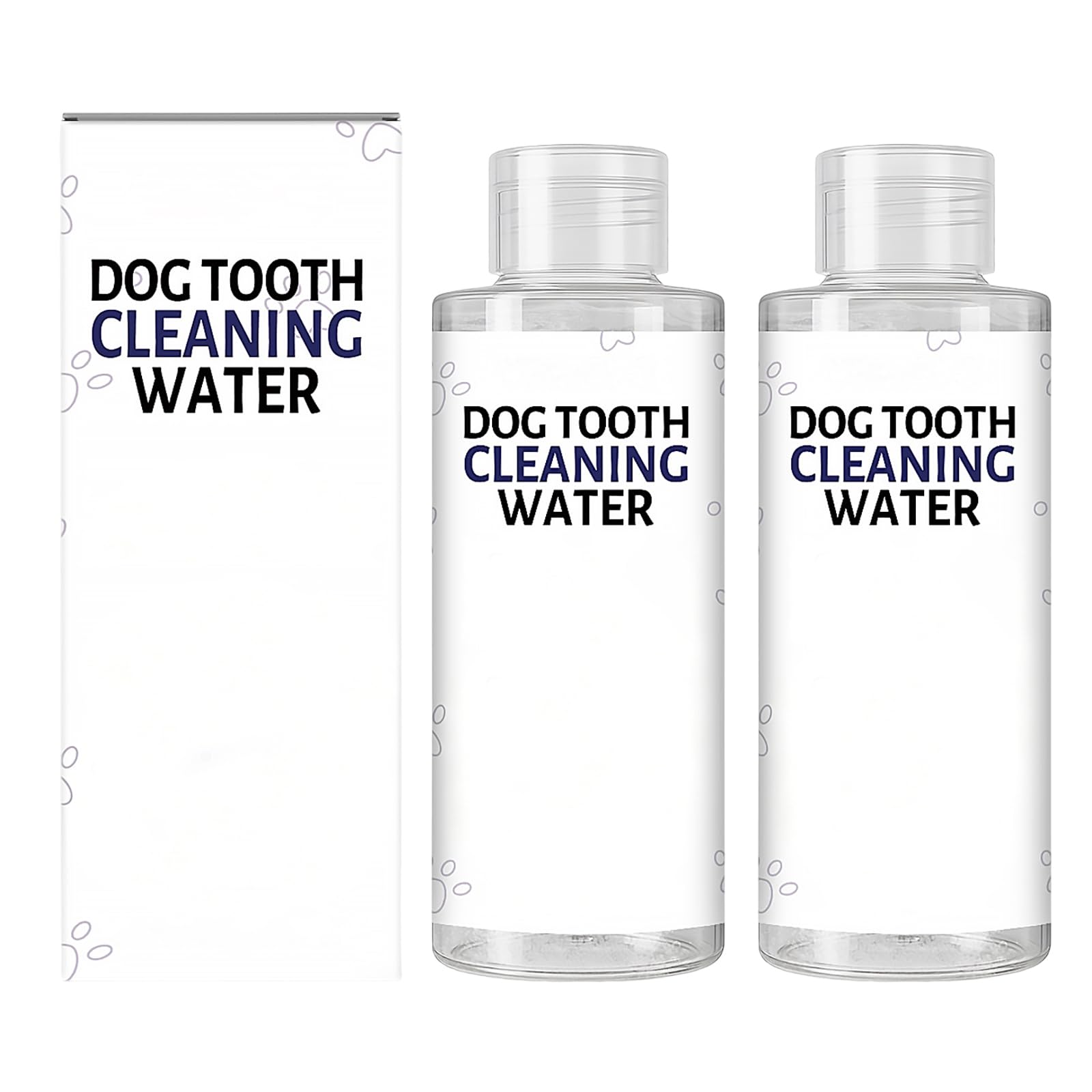 Hwanme 2 PcsPawBright Dental Plus,Dog Dental Water Additive for Fresh Breath & Teeth Health,Formula to Fight Tartar,Promote Healthy Gums