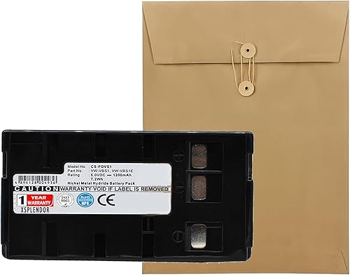 Miniatura 2 de Batería de repuesto para JVC BN-V10U BN-V11U GR-AX270 GR-AX270E GR-AX280 GR-AX600 GR-AXM17 GR-AXM17UPANASONIC NV-3CCD1 NV-61 NV-63 NV-G1 NV-G101