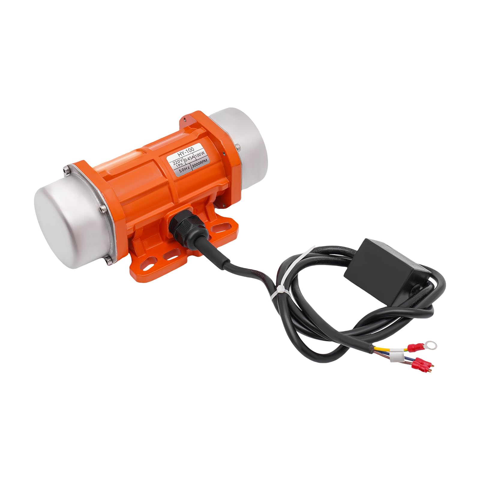 Motore vibrante da 100 W, 220 V, 50 Hz, motore vibrante per calcestruzzo, 3000 giri/min, motore multifunzionale, vibratore asincrono, vibratore elettrico, IP65, impermeabile, per estrazione mineraria,