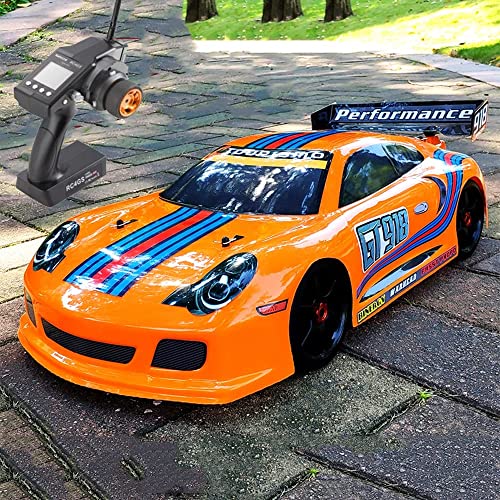 QIYHBVR Auto radiocomandata ad alta velocità per auto RC Scala 1/8 2.4...