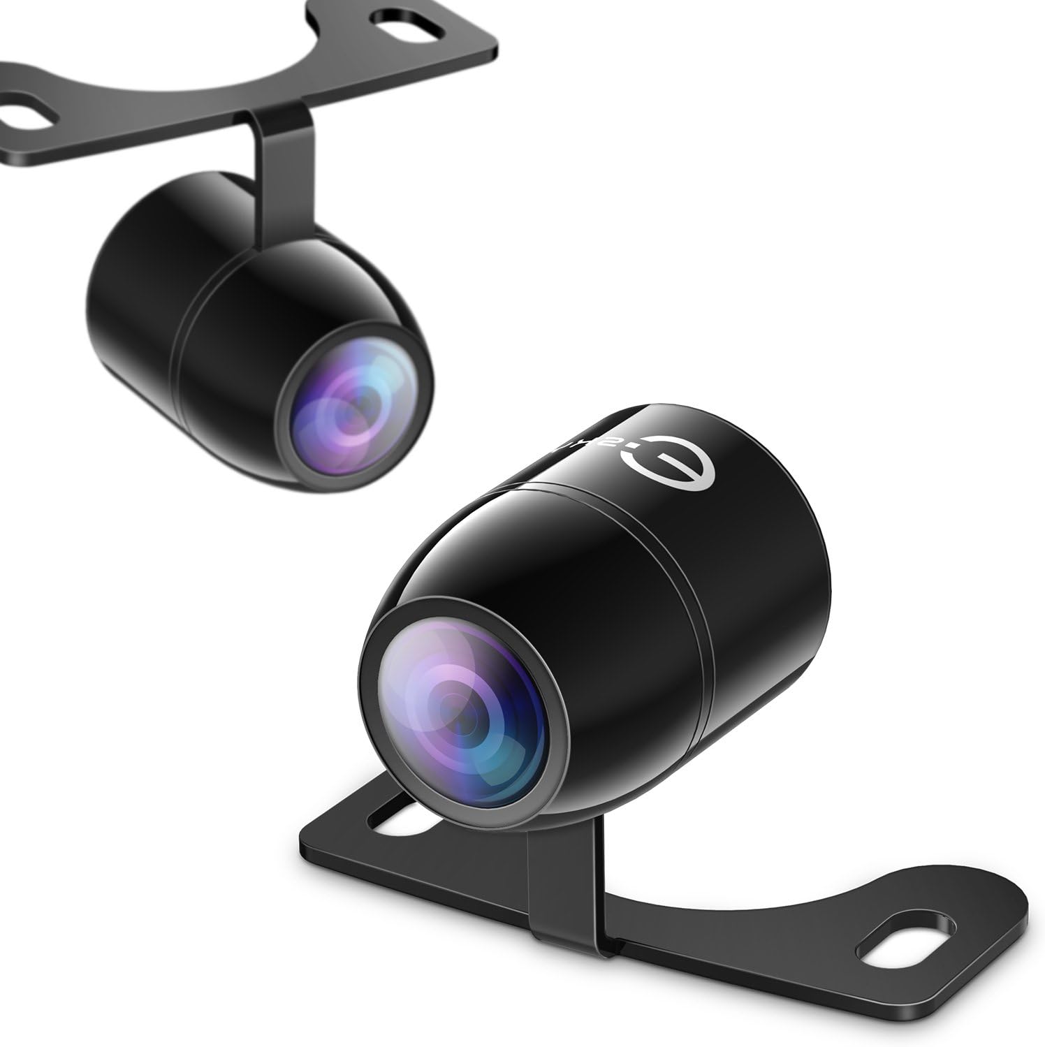 Backup Camera,Esky Mini HD Color CMOS Waterproof 170 Degree Viewing Angle Rearview Camera Car Reversing Rear View/Side View/Front View Security Pinhole Spy Camera (Guideline Version)