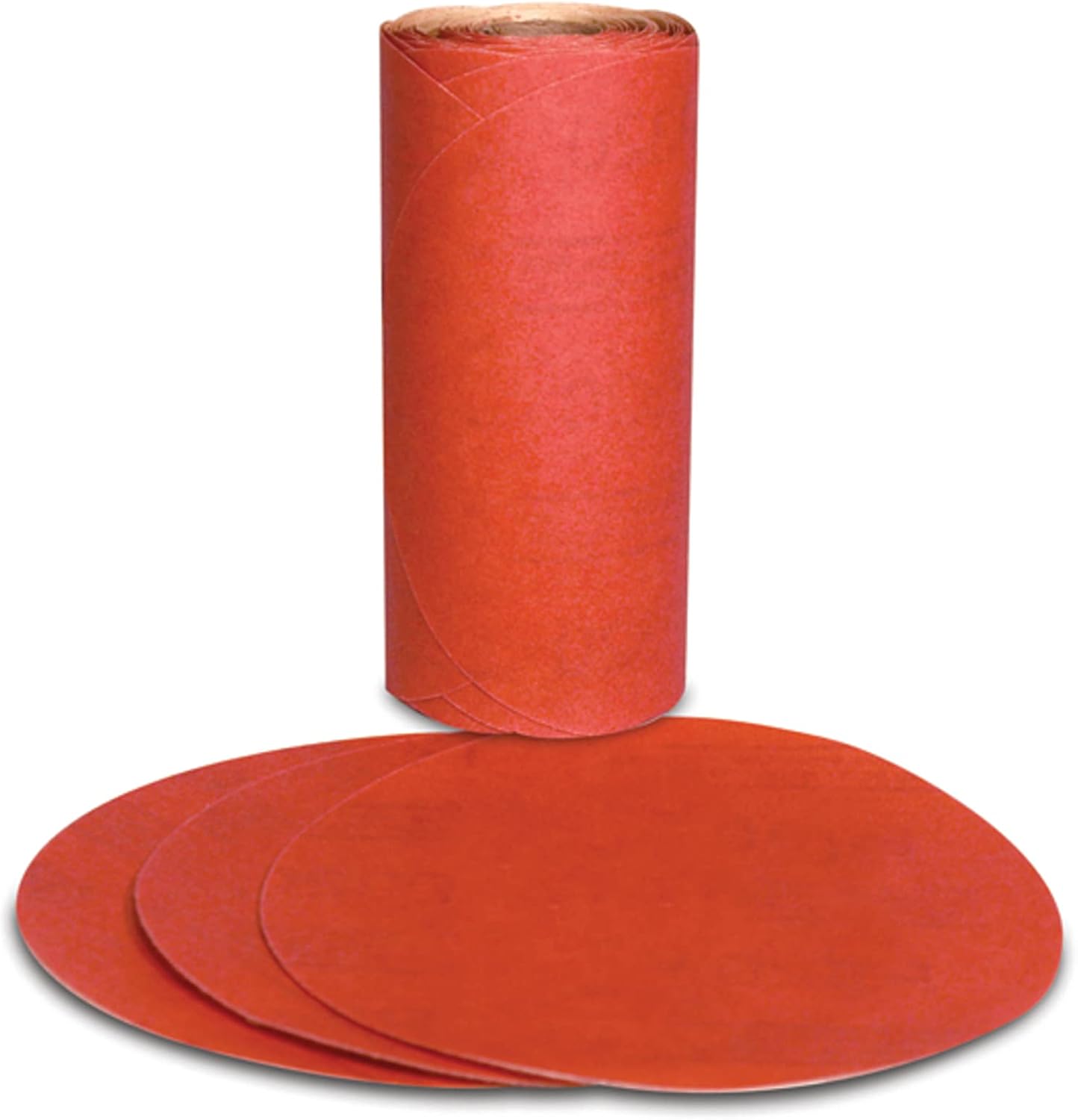 3M Stikit Red Abrasive PSA Disc, 01611, 5 in, P40, Pack of 25 Discs for Auto Sanding, Primer Sanding, Rough Feather Edging