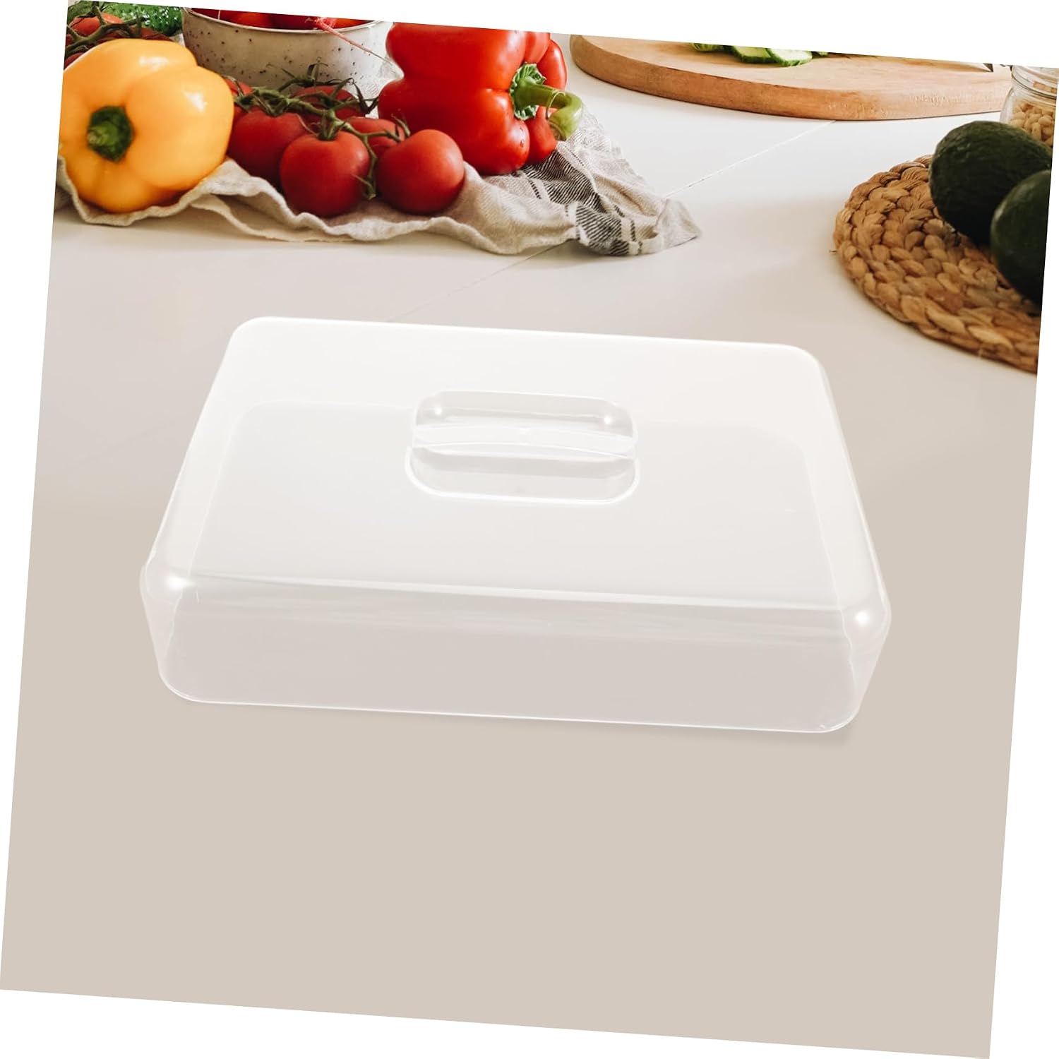 Rectangular Clear Acrylic Food Covers with Dome for Cake Cheese and Dessert Display Versatile Kitchen Storage for Home Parties and Restaurants Multipurpose