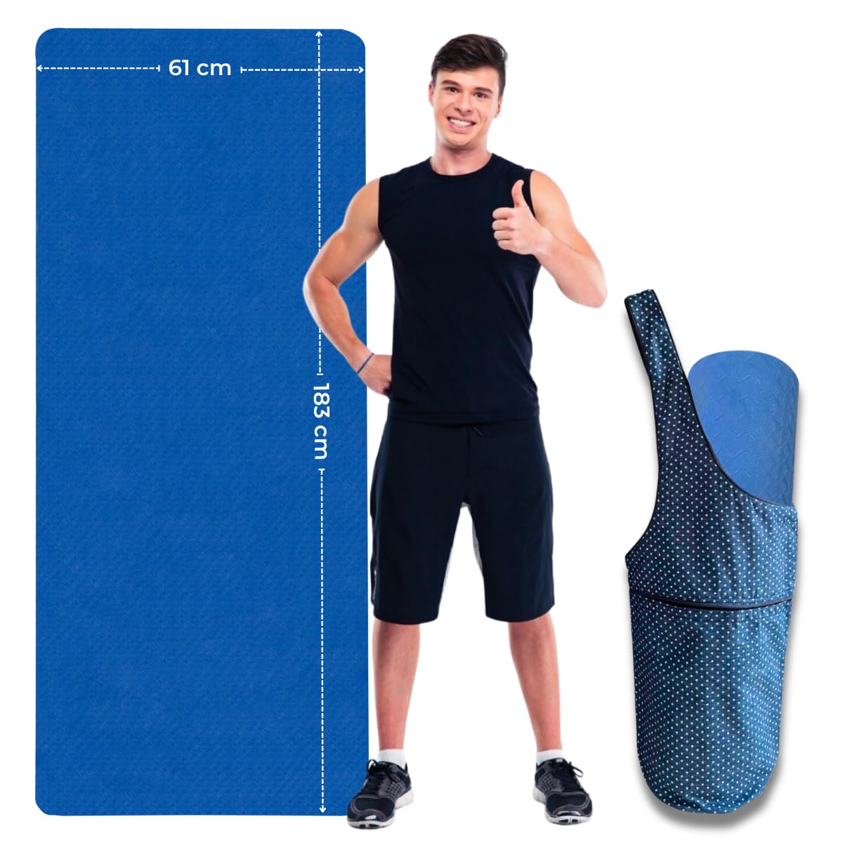 See full amazon price history chart for California Wellness Products Yoga Mat with Alignment Lines Premium TPE Yoga Mat Double-Sided Non Slip 6mm Exercise Mat for Men and Women (Standard, Blue + Bag) California Wellness Products Yoga Mat with Alignment Lines Premium TPE Yoga Mat Double-Sided Non Slip 6mm Exercise Mat for Men and Women (Standard, Blue + Bag) (B0CRF1S6S8) Amazon Price History, Amazon Price Tracker