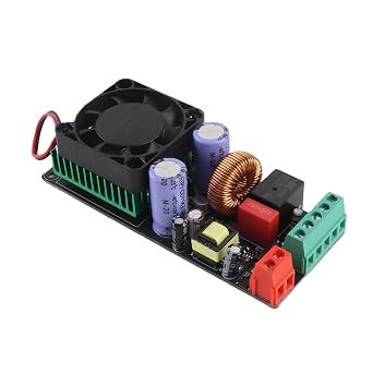 Digital Amplifier Board, 500W High Power HiFi Single Channel Class D Sound Amp Module, Power Amplifier Board for DIY Sound Speaker System