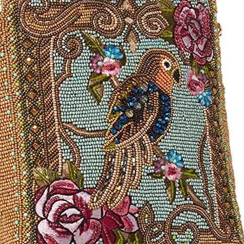 Mary Frances Pretty Parrot Beaded Crossbody Handbag, Multi #TOP2