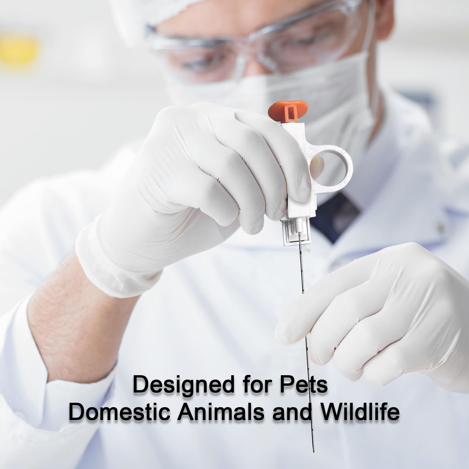 2 aghi per biopsia per la salute degli animali, aghi per campionamento veterinario usa e getta, progettati per animali domestici, animali da allevamento e animali selvatici, provato strumento