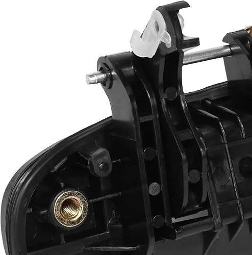 Miniatura 4 de PM PERFORMOTOR Tirador de la puerta trasera izquierda del lado del conductor compatible con Chevy Aveo Pontiac G3 04-10, negro texturizado