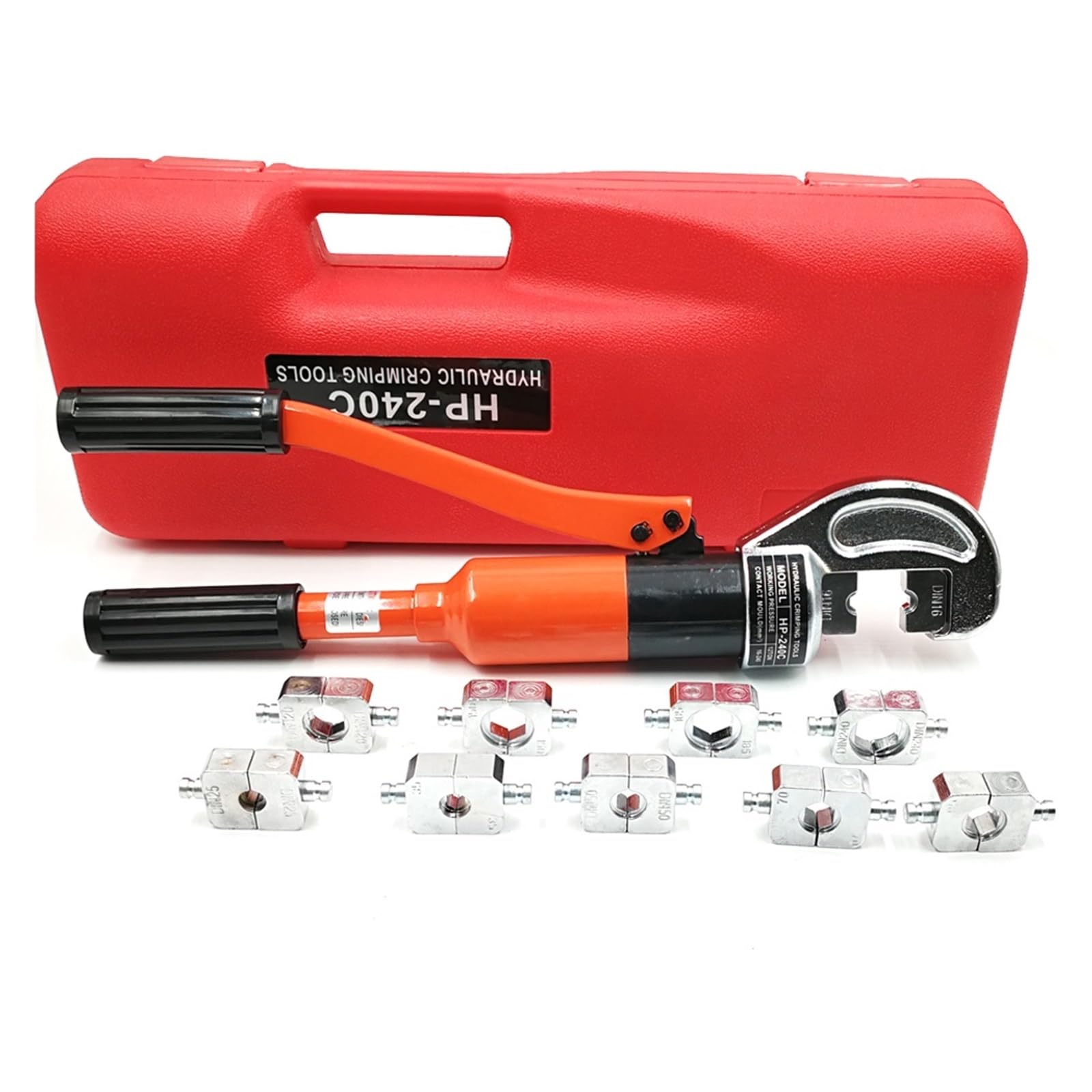 Smtyxs One Color Wire Rope Crimping Tool Max 9Mm Hp-240Cw Terminals Hydraulic Cable Railing Secure Crimping
