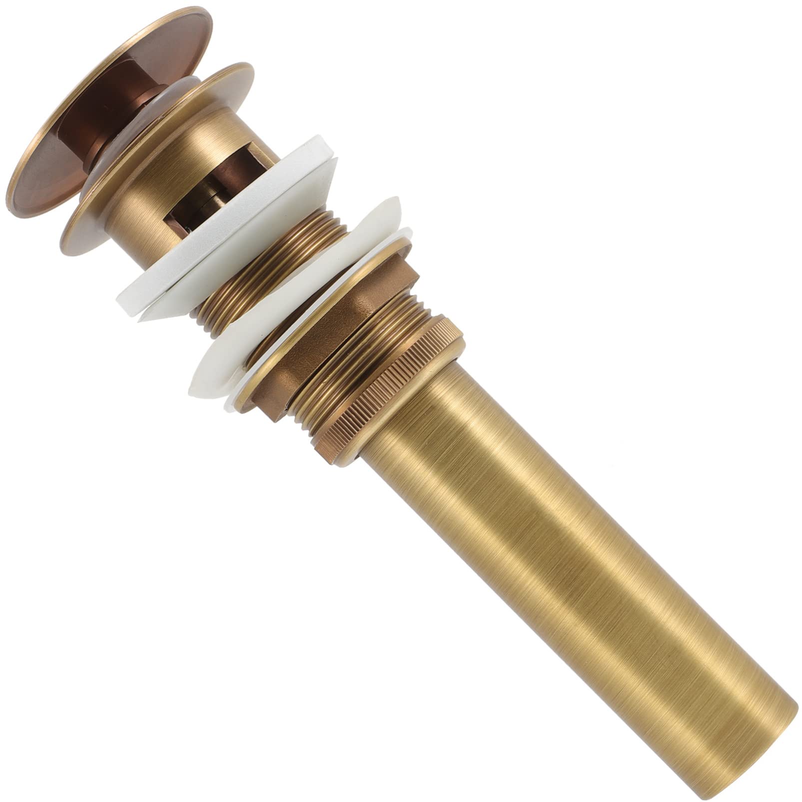 STOBAZA - Tapón De Drenaje Fregadero Filtro De Pelo Sinks Convertidor De Bañera Émbolo del Fregadero - Tapón del Fregadero Recogedor De Pelo De Lavabo Cobre Receptor De Pelo Antiguo