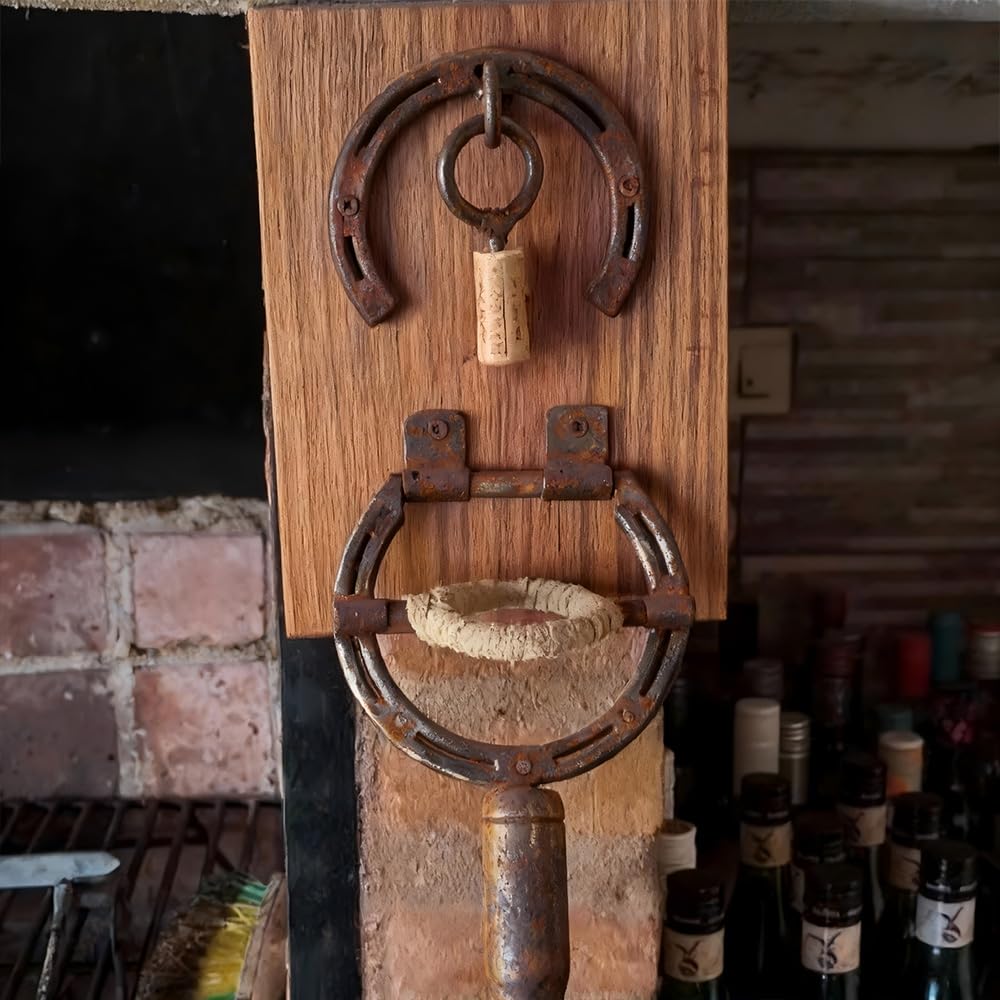 Apribottiglie Rustico A Parete, Apri Manuale, Cavatappi A Parete, Apertura Senza Sforzo, for Cucina, Bar, Ristorante, for Gli Appassionati