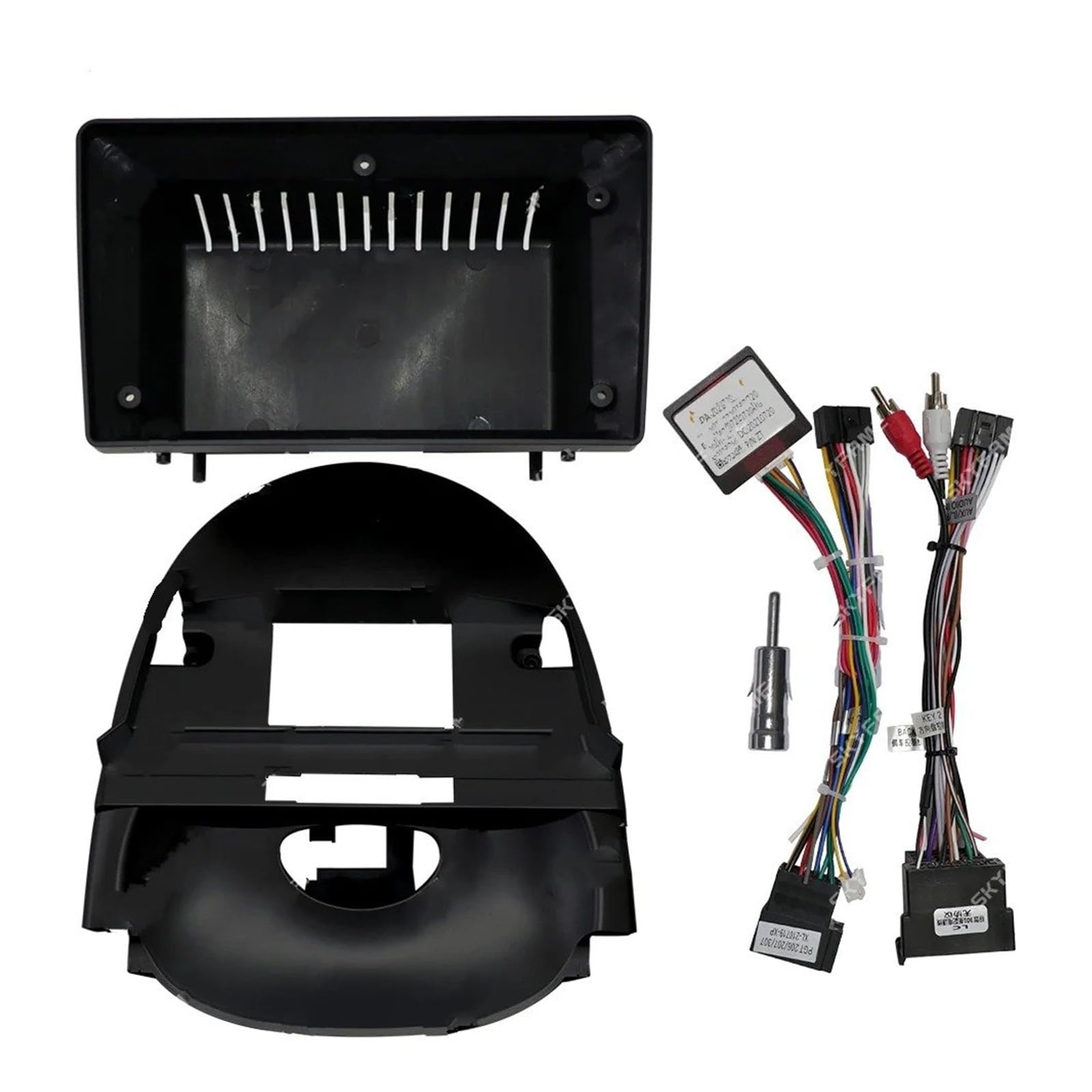 Mascherina Autoradio Cornice Stereo per Citroen per C2 2006-2009 2010 2011 2012 2013 Fascia per Auto Telaio Adattatore Canbus Box Decoder Android Dash Radio Kit Pannello