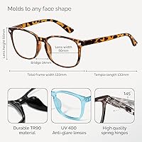 Vista 22 de CCVOO Reading Glasses for Women/Men, Eyeglasses, Blue Light Readers for Women/Men, Computer Eye Glasses, Cheaters
