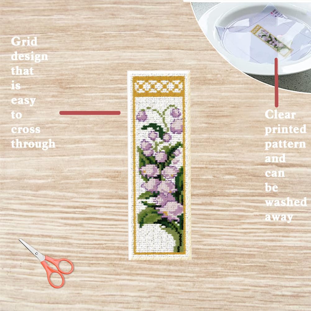 Cross Stitch Bookmark Kits - Handmade Crafting -3