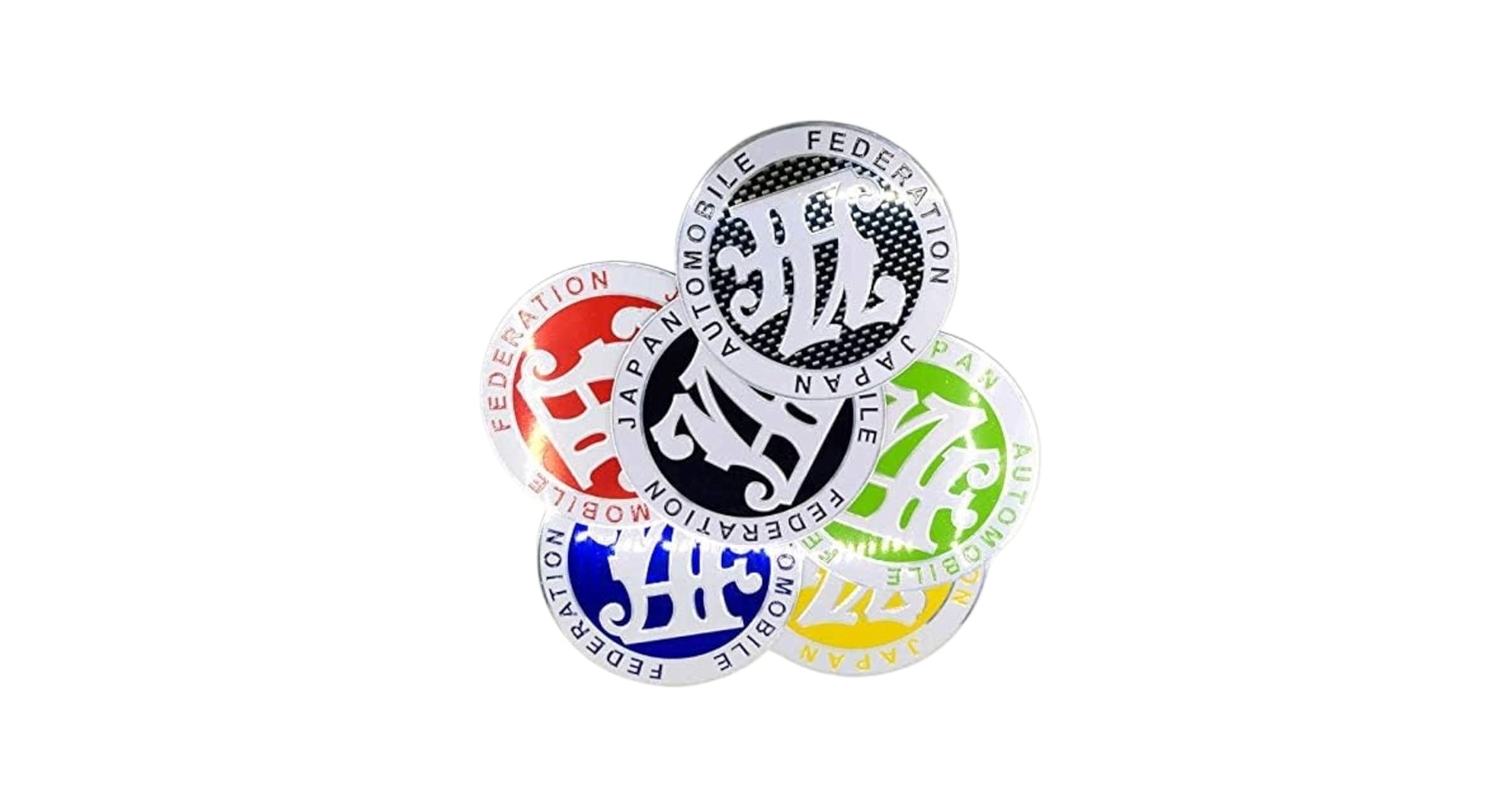 Amazon.co.jp: Cool Soft 互換品 JAFのバッジエンブレム3Dメタル