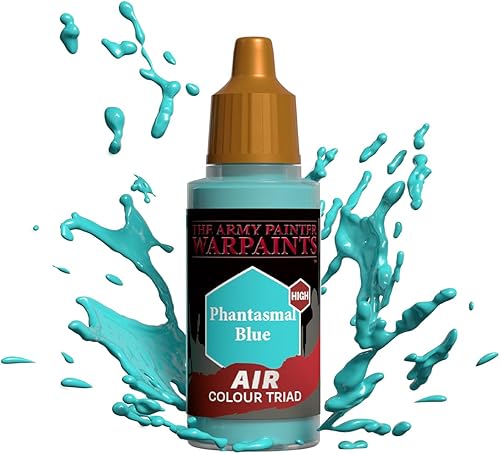 The Army Painter Warpaints Air Phantasmal Blue - Pintura no tóxica a base de agua para aerógrafo - pintura acrílica e imprimación para juegos de rol disponible en Yaxa Peru